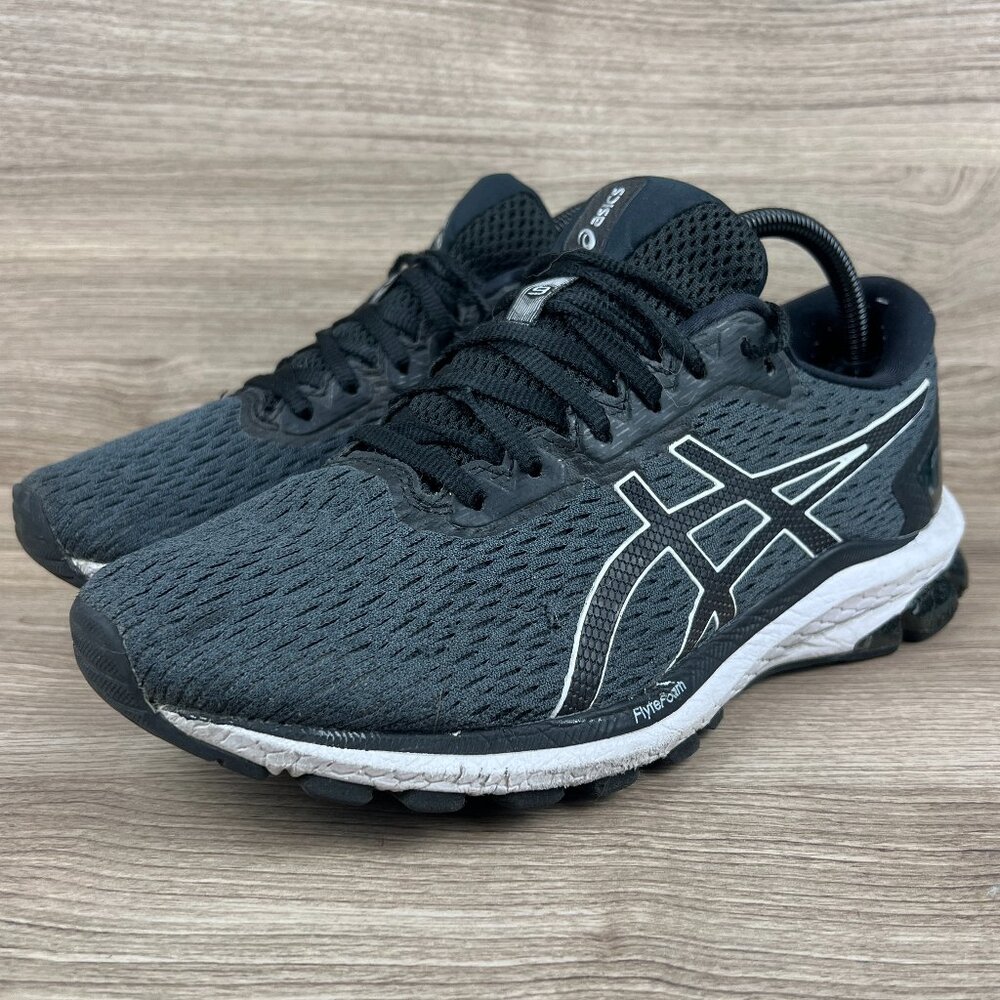 Asics GT-1000 9 Men's Grey Black & White Running Athletic Shoe
